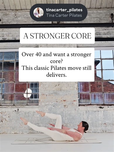 The Pilates Hundred is one of the best exercises for building deep core strength, improving circulation, and supporting the lower back — especially if you’re over 40 and want to feel strong from the inside out. It helps strengthen the abdominals, improve posture, and build stamina without high impact. Save this to practise regularly and follow for more Pilates for real bodies. ✨ Train with me in my Virtual Pilates Studio — get unlimited access to my fully guided beginner-friendly classes. Use co