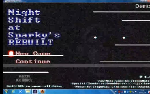 FNAF同人游戏 Night Shift at Sparky's: Rebuilt