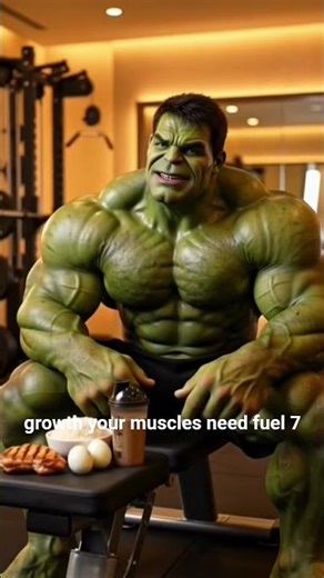This is how muscle building works explained by hulk