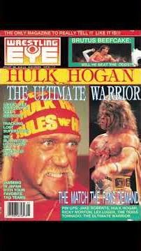 Wrestling Eye Magazine January 1991 #wwe #wrestling #youtube #wwf #hulkhogan #sting #romanreigns