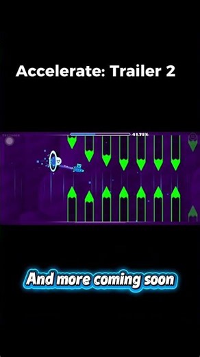 Accelerate: Tralier 2 #gd #geometrydash #gamer #gaming