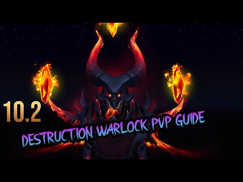 COMPLETE 10.2 DESTRUCTION WARLOCK PvP Guide | talents, rotation, builds, max dmg, gear | JAZGGZ