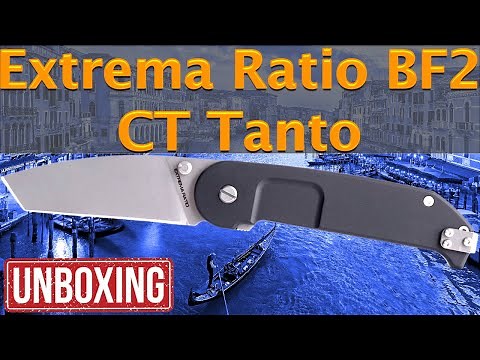 Extrema Ratio BF2 CT Stone Washed Tanto Unboxing