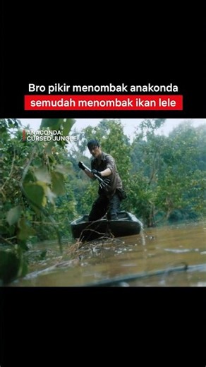 NGERIY! Seorang Pemburu Dibikin Tenggelem Sama Uler Raksasa! | Anaconda: Cursed Jungle