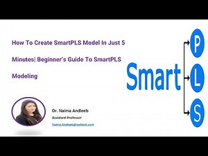 Learn SmartPLS Fast With This Easy Guide | Create SmartPLS model in 5 Minutes