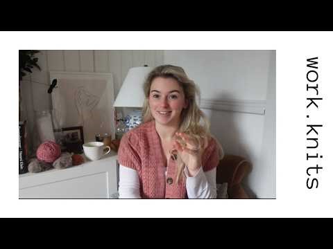 work.knits | Knitting podcast | Sleeveless Book Club Cardigan & Unspun Chaos