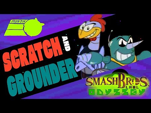 Smash Bros Lawl Odyssey Moveset - Scratch and Grounder (Adventures of Sonic the Hedgehog)