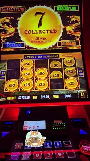 Average Hold and Spin Bonus Dragon Link Golden Century | Caesars Palace Las Vegas