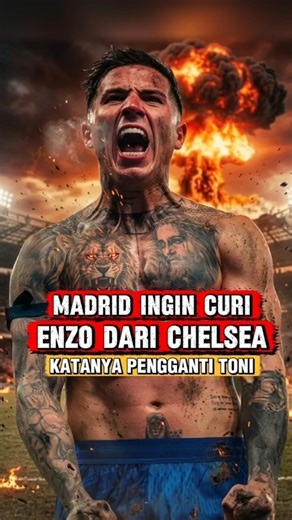 Enzo Ke Madrid Harga Mati⁉️ #shorts #realmadrid #enzofernandez #chelsea #football #sepakbola