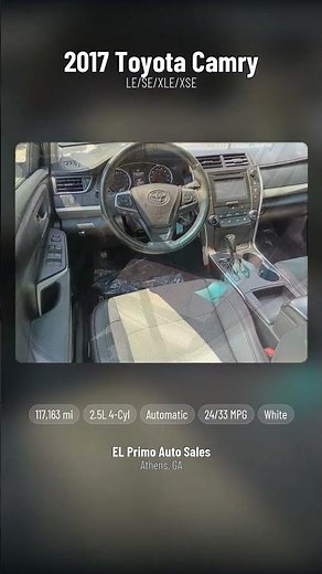 2017 Toyota Camry