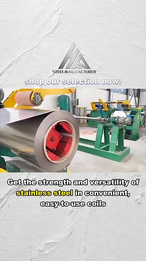 #stainlesssteelcoil #stainlesssteelcoilmanufacturer #stainlesssteel #industrialmaterials Meet all your needs. #steelmanufacturer