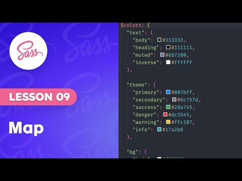 09. Map | SASS | Mastering CSS with Advanced Features in Bangla