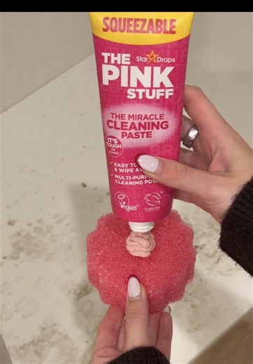 Relaxing Cleaning Tips with The Pink Stuff Paste