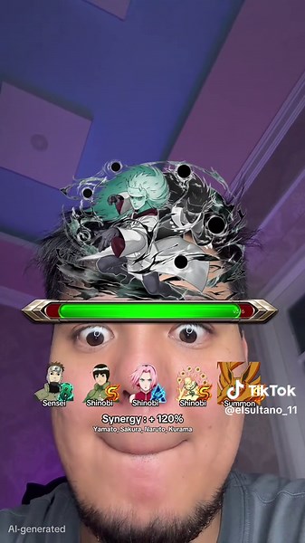 Schwierigster Boss Raid Filter aus dem Anime Naruto! #naruto | naruto filters