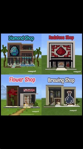 Shop ideas for Minecraft part 2#minecraft