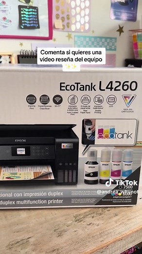 Epson EcoTank L4260 para un Negocio Creativo: Reseña y Recomendaciones