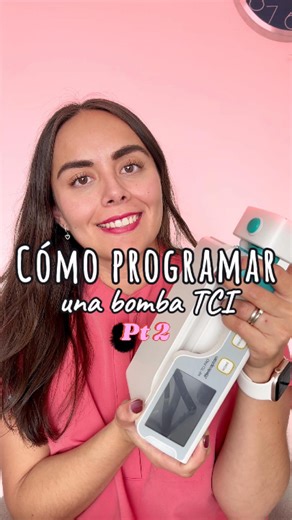 Dra. Laura Villalobos on Instagram: "Cómo programar una bomba de perfusión TCI 🤓🙌🏼 #medcaptain #TIVA #propofol #TCI #bombadeperfusion"