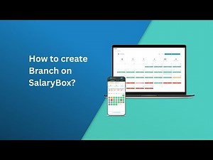How to create Branch on SalaryBox?