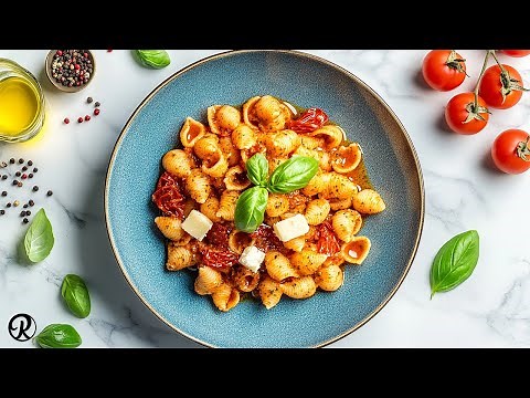 RECETTE EXPRESS PÂTES PESTO ROSSO ET FROMAGE GREC