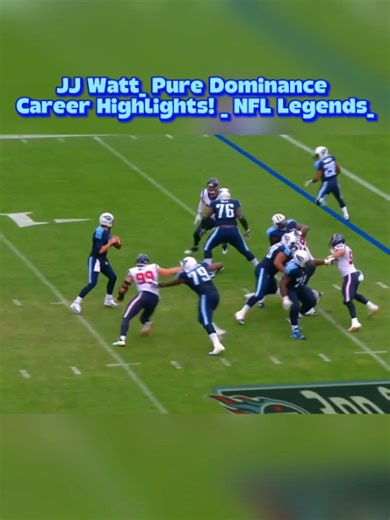 JJ Watt_ Pure Dominance Career Highlights! _ NFL Legends#fyp #foruyou #Dominance #Watt
