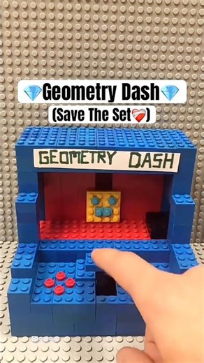 💎Lego Geometry Dash💎 (Save The Set❤️‍🩹) #shorts #lego #geometrydash #save