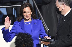 Harris claims her place in history | Arkansas Democrat Gazette