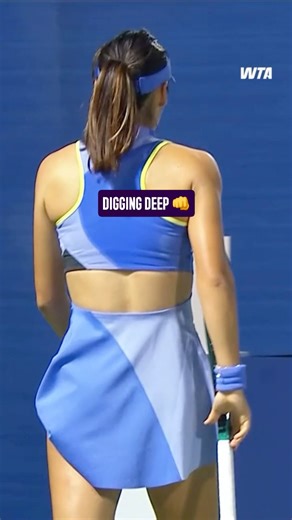 How did Emma Raducanu dig that one out? 😲 #DDFTennis | WTA