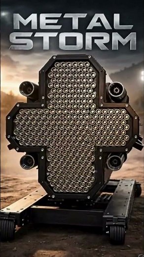1 Minute Me 10 Lakh Rounds? 🤯 Metal Storm Technology #unbelievable