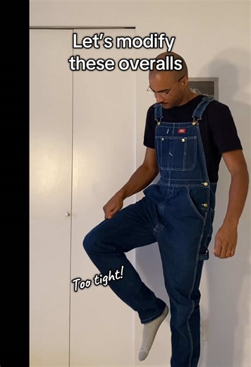 Transforming Old Overalls into Stylish Pieces