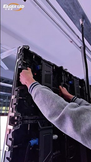 This LED screen is very durable and resistant to drops. #ledscreen #ledwall #rentalleddisplay