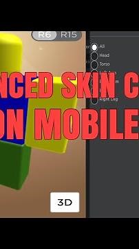 Roblox how to get advanced skin color on mobile *NOT CLICKBAIT*