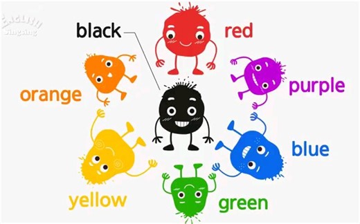 color色彩英语儿歌