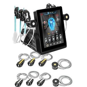 [Hot Item] Professional Facial Muscle Stimulator Emrf PE Lifting Em RF Peface Lifting Face Neck Beauty Massage Devices