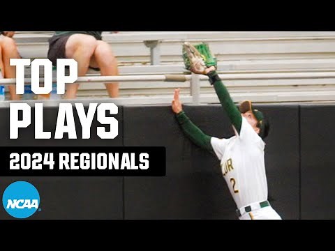 Top defensive plays from 2024 NCAA softball regionals