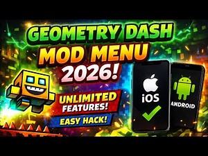 Geometry Dash Mod Menu 2026 🔥 Unlimited Features | Easy Install Tutorial