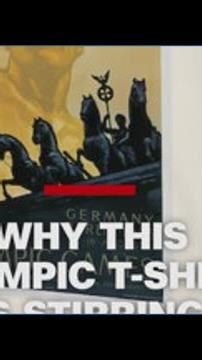 Why an Olympic T-shirt is stirring debate