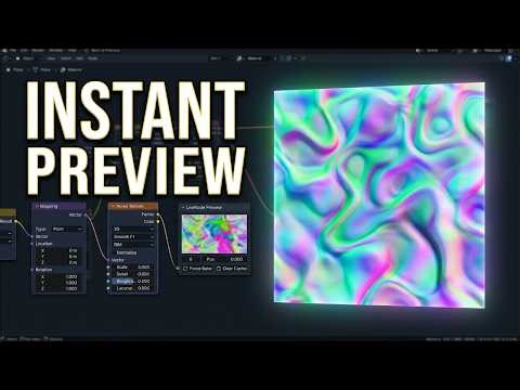 Blender Can Do This Now… (Node Preview Addon)