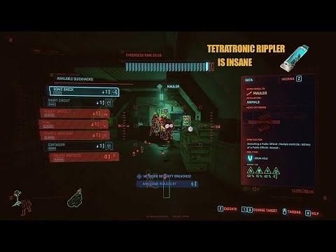 Tetratronic Rippler Is the Most Insane Cyberdeck in Cyberpunk 2077