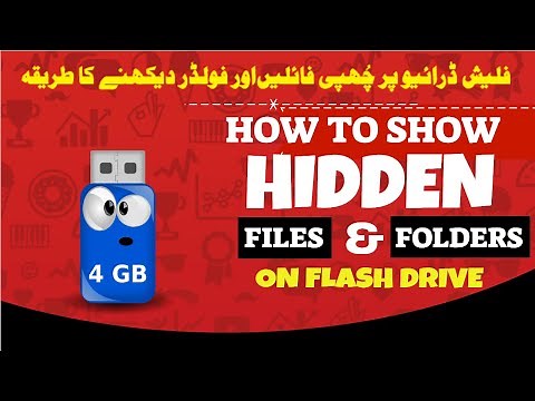 How to Show Hidden Files and Folders on USB Flash Drive