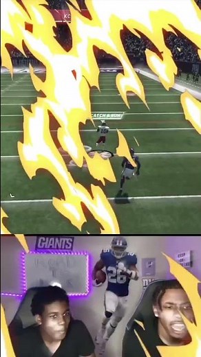 Throwing A 99 Yard TD with Patrick Mahomes In Every Madden! #shorts