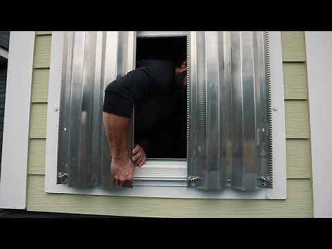 Interior Windows- Hurricane Panels Installation Tutorial