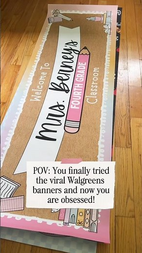The viral Walgreens banner hack! 🤯