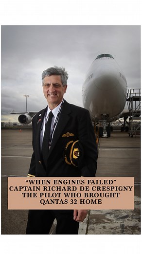 “THE ENGINE EXPLOSION NO ONE EXPECTED”QANTAS 32: THE MIRACLE IN THE SKIES On November 4, 2010, Qantas Flight 32, an Airbus A380, suffered an engine explosion that caused massive system failures.Captain Richard de Crespigny and his crew faced over 50 error messages, but managed to keep the world’s largest passenger plane under control.He brought all 469 passengers and crew back safely to Singapore.His book “QF32” details the intense 2 hours of crisis management.#qantas #australia #QantasAirways #