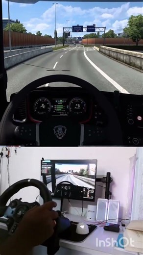 No Commentary Realistic Truck Driving | ETS2