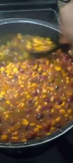 Vegetarian Taco Soup Recipe #shorts