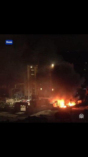 12K views · 188 reactions | Izrael pogodio električni generator u bolnici Al-Wafaa u Gazi | Anadolija Balkan | Facebook