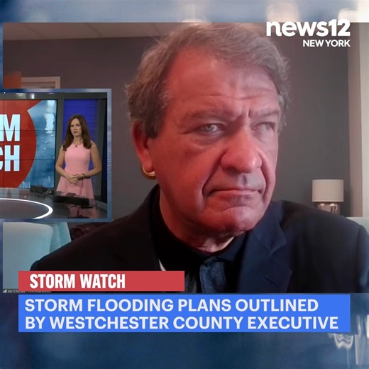 STORM WATCH: Westchester County Executive George Latimer joined News 12's Lisa Salvadorini live via Zoom to talk about the county's readiness for severe weather. and for this weekend's arrival of remnants from Debby. https://bit.ly/3SAagAk | News 12