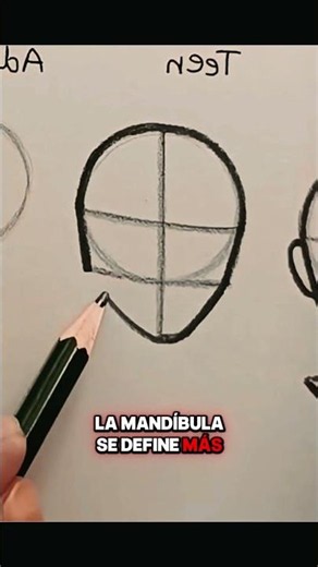 Cómo dibujar distintas edades en anime #animeart #animedrawing #drawingtips #drawing #art
