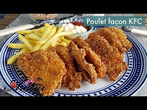 poulet façon kfc, ou poulet kentucky les crispy tenders maison