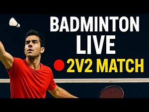 Badminton Live 🔴 | 2v2 Match | Pure Skills & Entertainment | Hindi & Bangla Commentary |